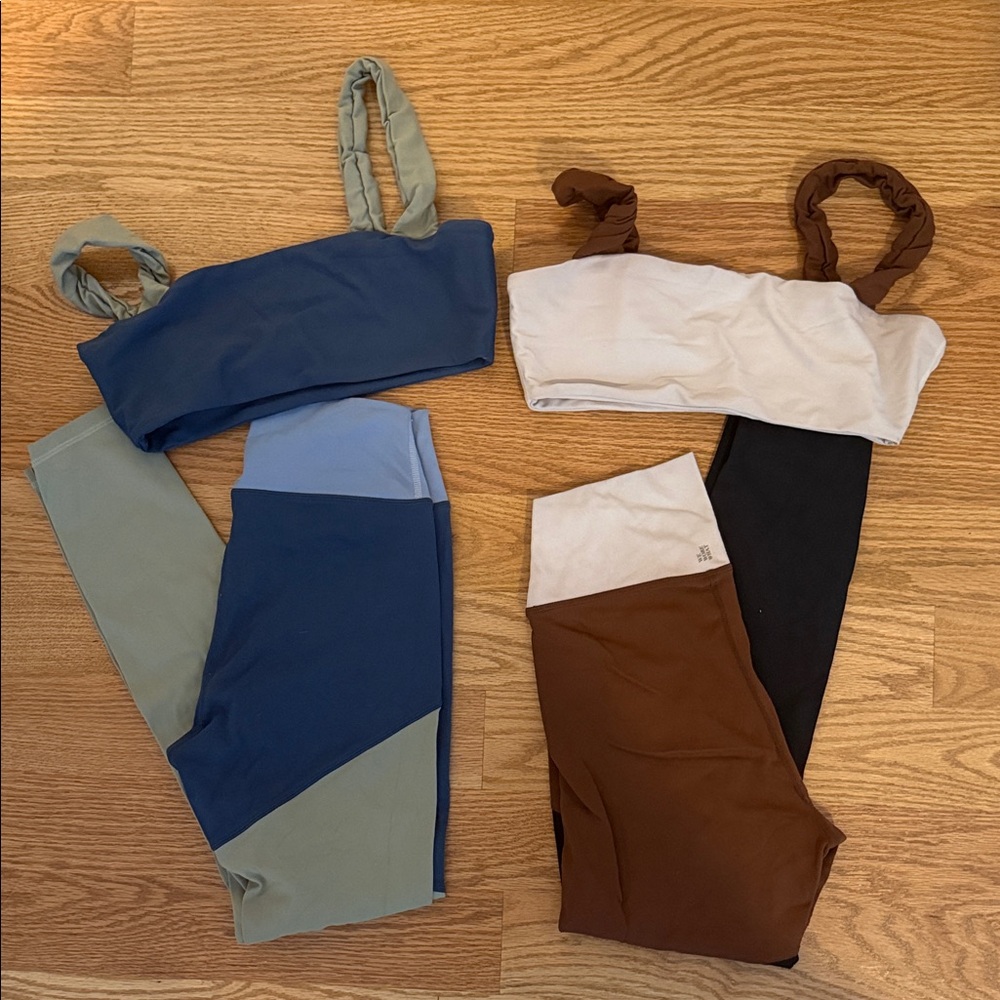 Colorblock Activewear Set Bundle